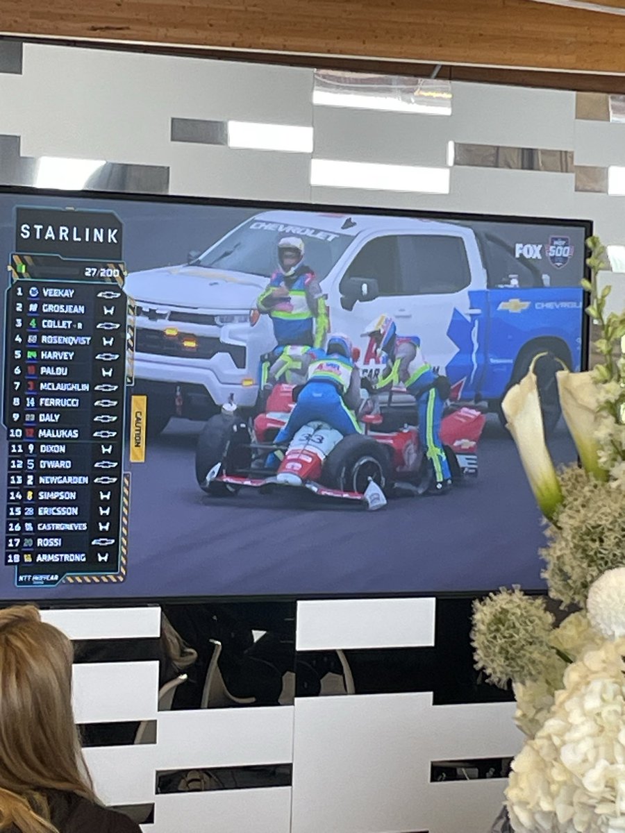 ColumWood's tweet photo. Cadillac was nice enough to put in the Indy500 for us too. https://t.co/g1ywKP9Sec