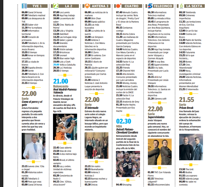 Jorobaflanders's tweet photo. Tal día como hoy hace 19 años se estrenaba una de las series que cambiaron para siempre la ficción española, El internado. Algún día acabaré de verla, lo prometo.

Por cierto, no recordaba que Los Soprano se hubiera emitido en la sexta, qué curioso. https://t.co/API2D2SHKB