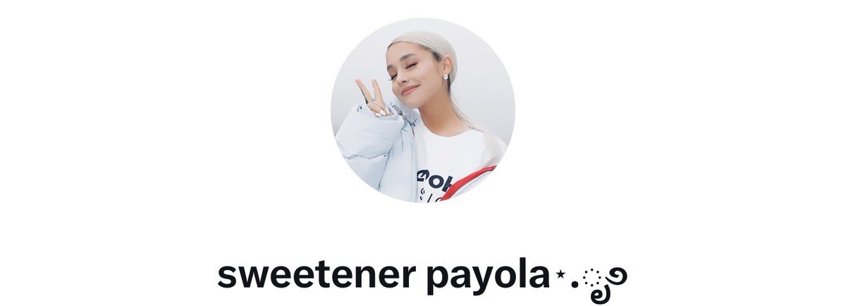 sweetener payola °❀⋆.ೃ࿔*:・ tweet media