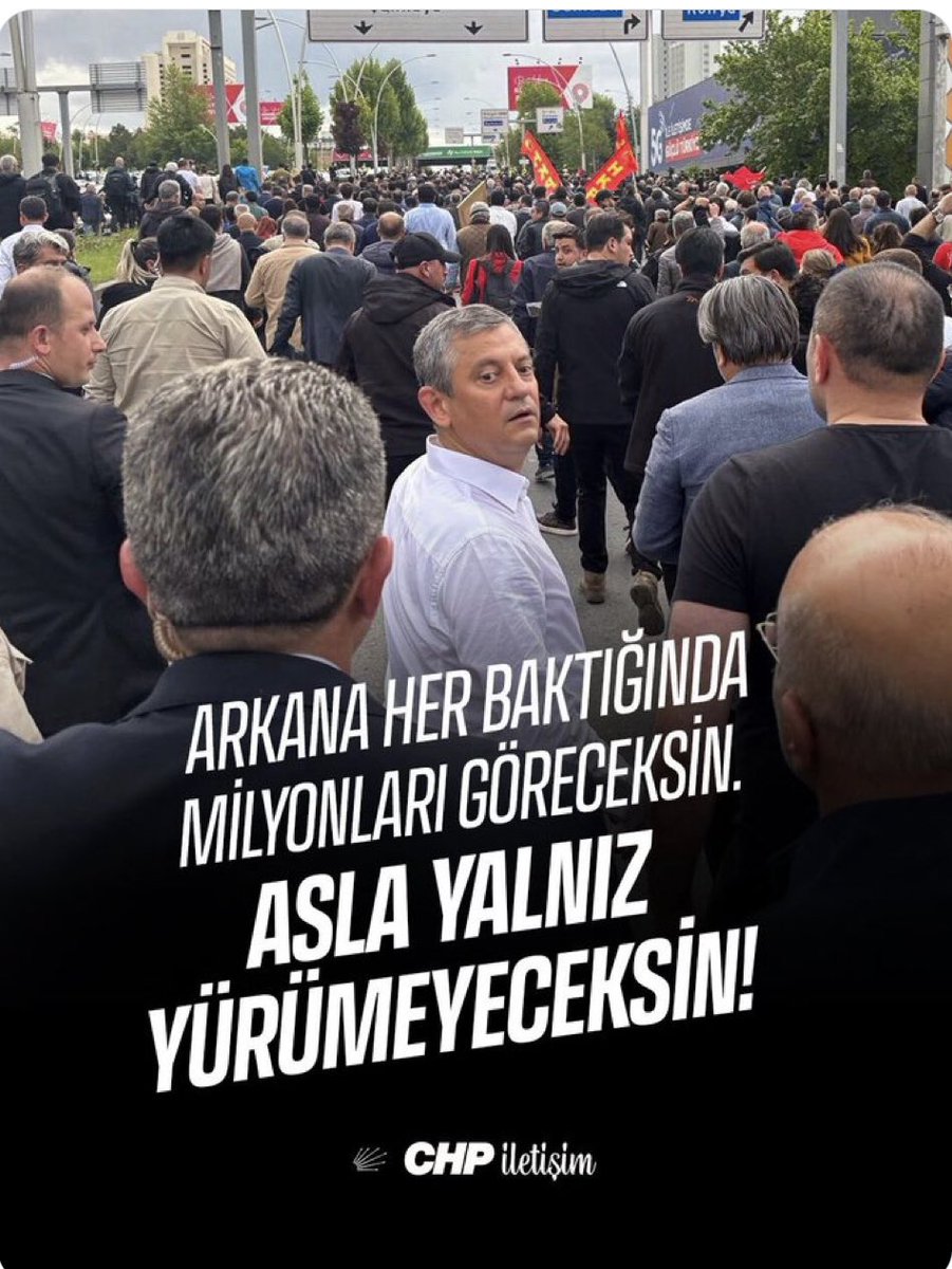 Nsd6259Nurhan's tweet photo. Arkandayız ,yanındayız 
Asla yalnız değilsin 
#CHPÖzgürÖzel 🫶🏻 https://t.co/RZYXOPBUVl