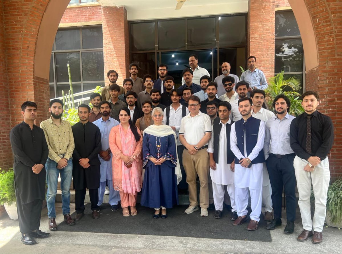 IIUI_OFFICIAL's tweet photo. Students of the Department of English visited Pakistan Academy of Letters (PAL), National Book Foundation (NBF), and National Language Promotion Department (NLPD) as part of the concluding activities of the English Literary Society (ELS) for Spring 2026. Led by Dr. Muhammad Sheeraz Dasti, the visit provided students an opportunity to engage with leading literary and academic institutions.

Read more by clicking the link

https://t.co/T5VYcy9dJJ