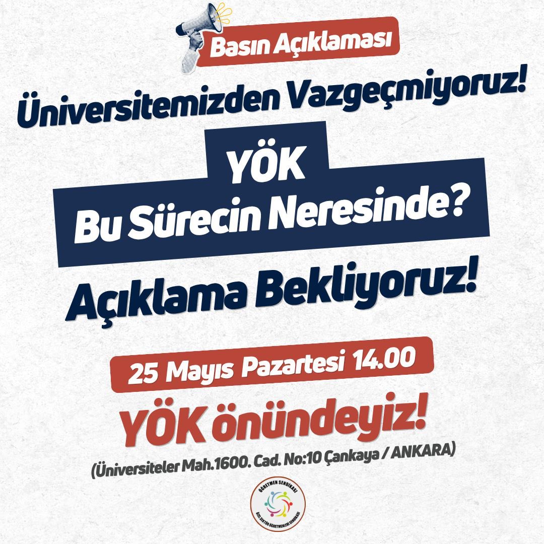 Özel Sektör Öğretmenleri Sendikası tweet media