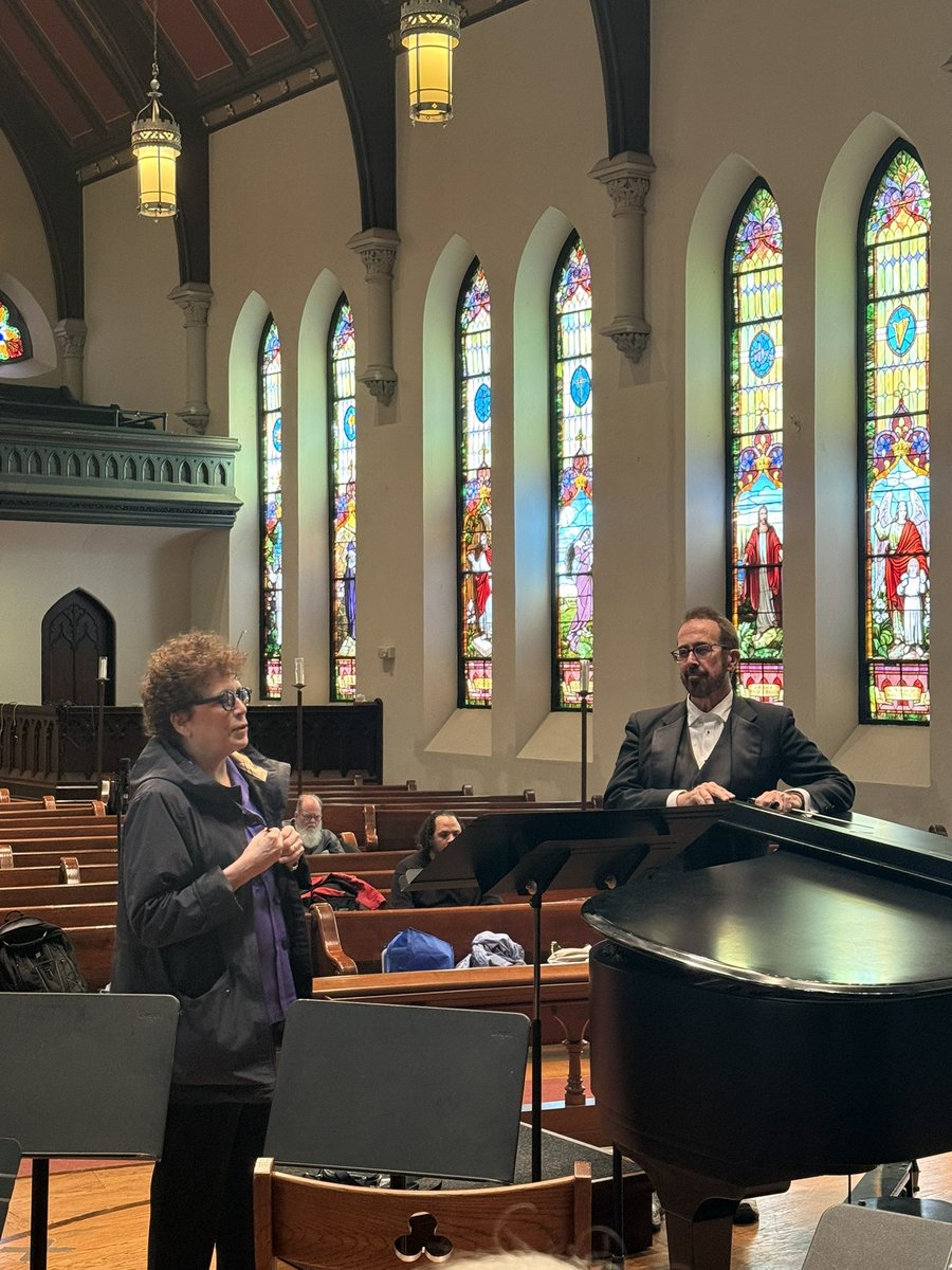 dbmegee's tweet photo. Wonderful to sing and work with Composer and Conductor Judith Clurman @judithclurman who wrote the piece “Washington Women”. It was a very moving piece to sing in Wilmington, DE. #music #musician #singer #sing #singing https://t.co/6vW7PiGlCA