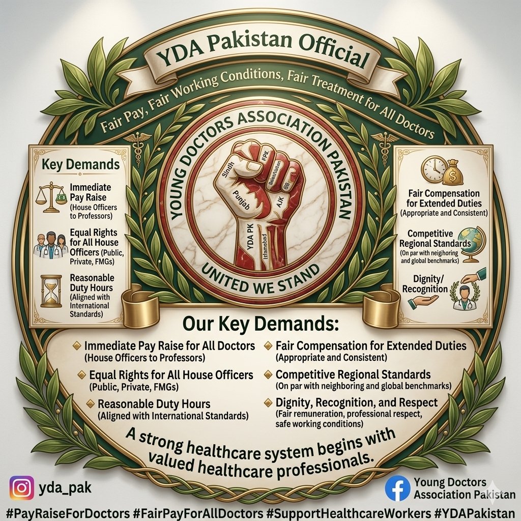 Young Doctors Association Pakistan Official tweet media