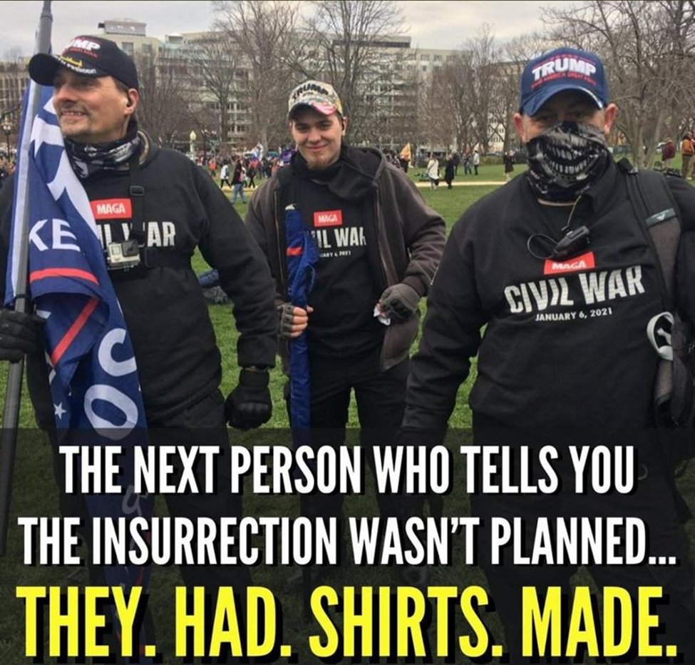 JCTrevino9's tweet photo. @RYP__ 💯 J6 was planned by Trump &amp; his Regime
#ArrestTrump
#J6Insurrection https://t.co/HNj8p9qUaj