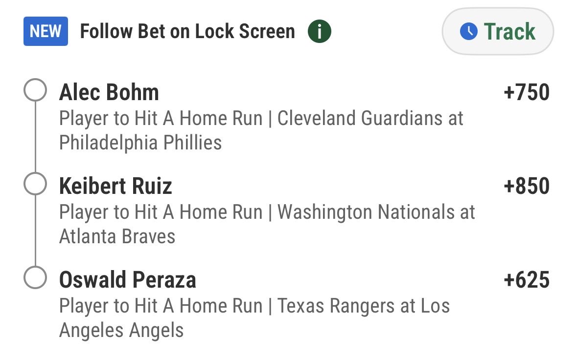 loadthebag's tweet photo. Nobody will see this coming but after seeing Horwitz go yard I wouldn’t doubt these players can do the same 🤷🏽‍♂️ #Gambling𝕏 https://t.co/v9NN9vVFbu