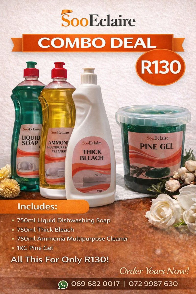 ThatowaOntla's tweet photo. Plug for the households. Let's get our houses clean and smelling the nice and fresh. https://t.co/5Ybahdf99O