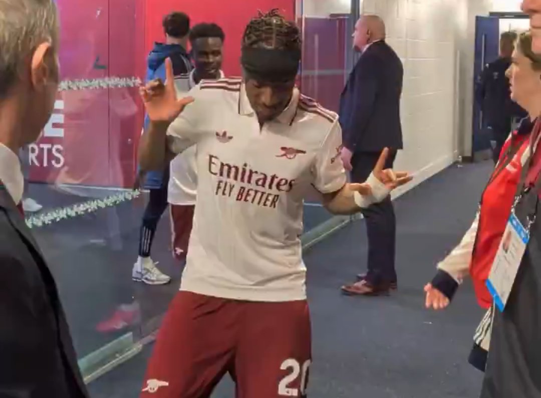 UPYOURARSENAL04's tweet photo. Noni Madueke: "The Culture at Arsenal, is the best I've ever seen in my life"

He just Left Chelsea 8 months ago😭 https://t.co/J9AgGG1n6Q