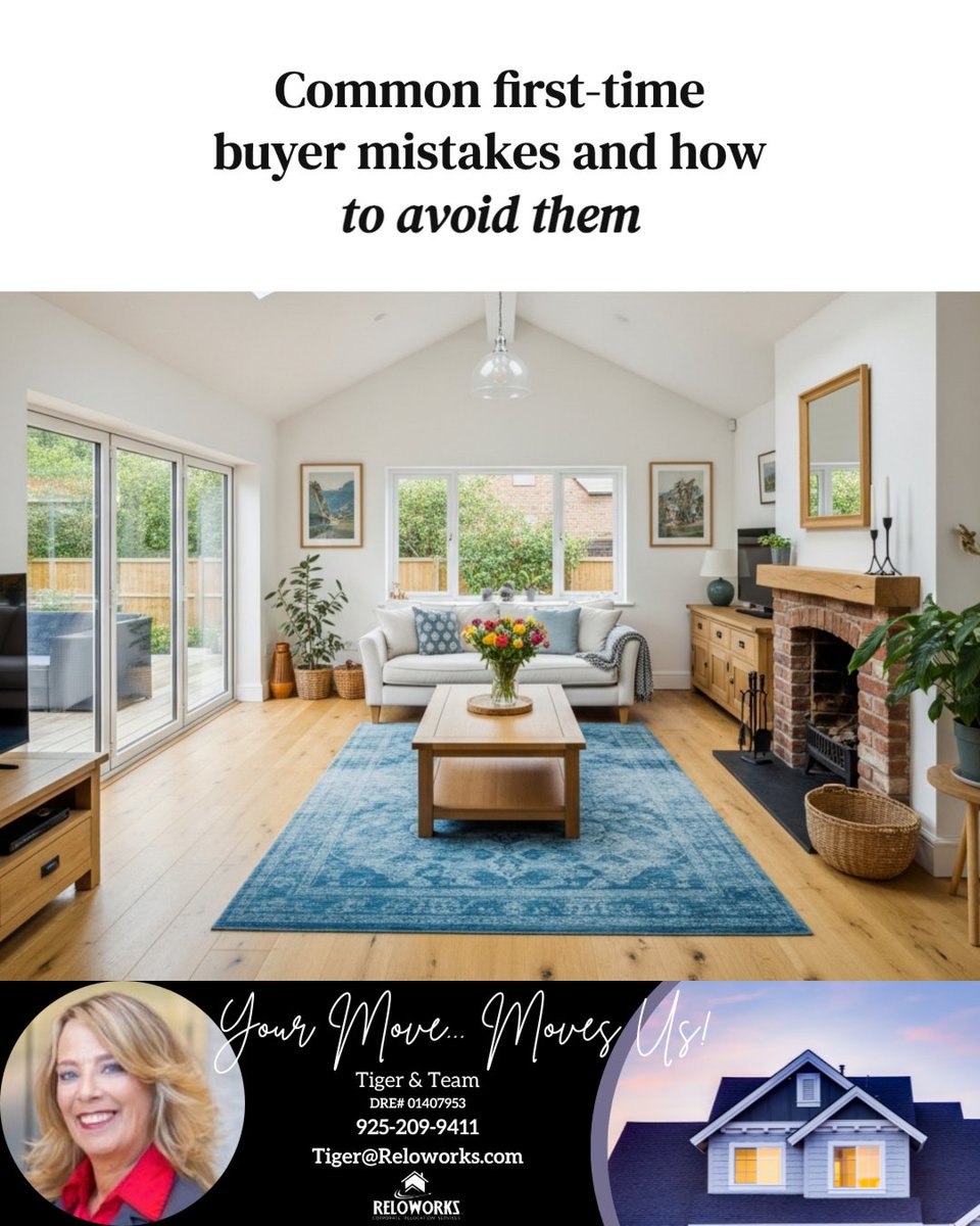ReloTiger's tweet photo. Buying your first home? 🏡
Avoid these common mistakes:
❌ Skipping pre-approval → get it early
❌ Letting emotions lead → focus on needs
❌ Draining savings → plan for extra costs
You don’t have to figure it out alone—guidance makes all the difference. 💬 https://t.co/AIy14HCxmK