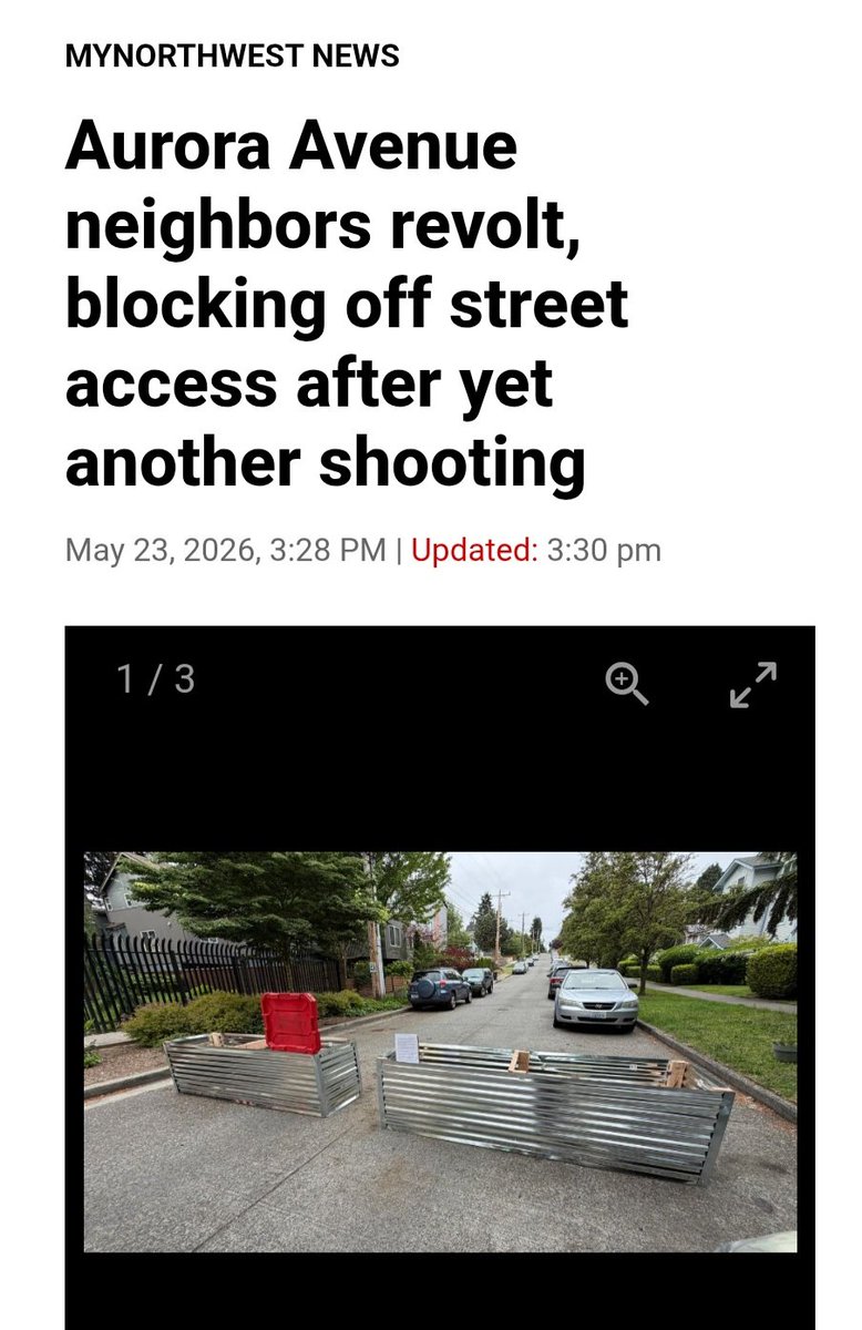FireDad182's tweet photo. Seattleites are realizing that their government has left them to deal with their animal problem on their own. https://t.co/XPx8qL4g9i