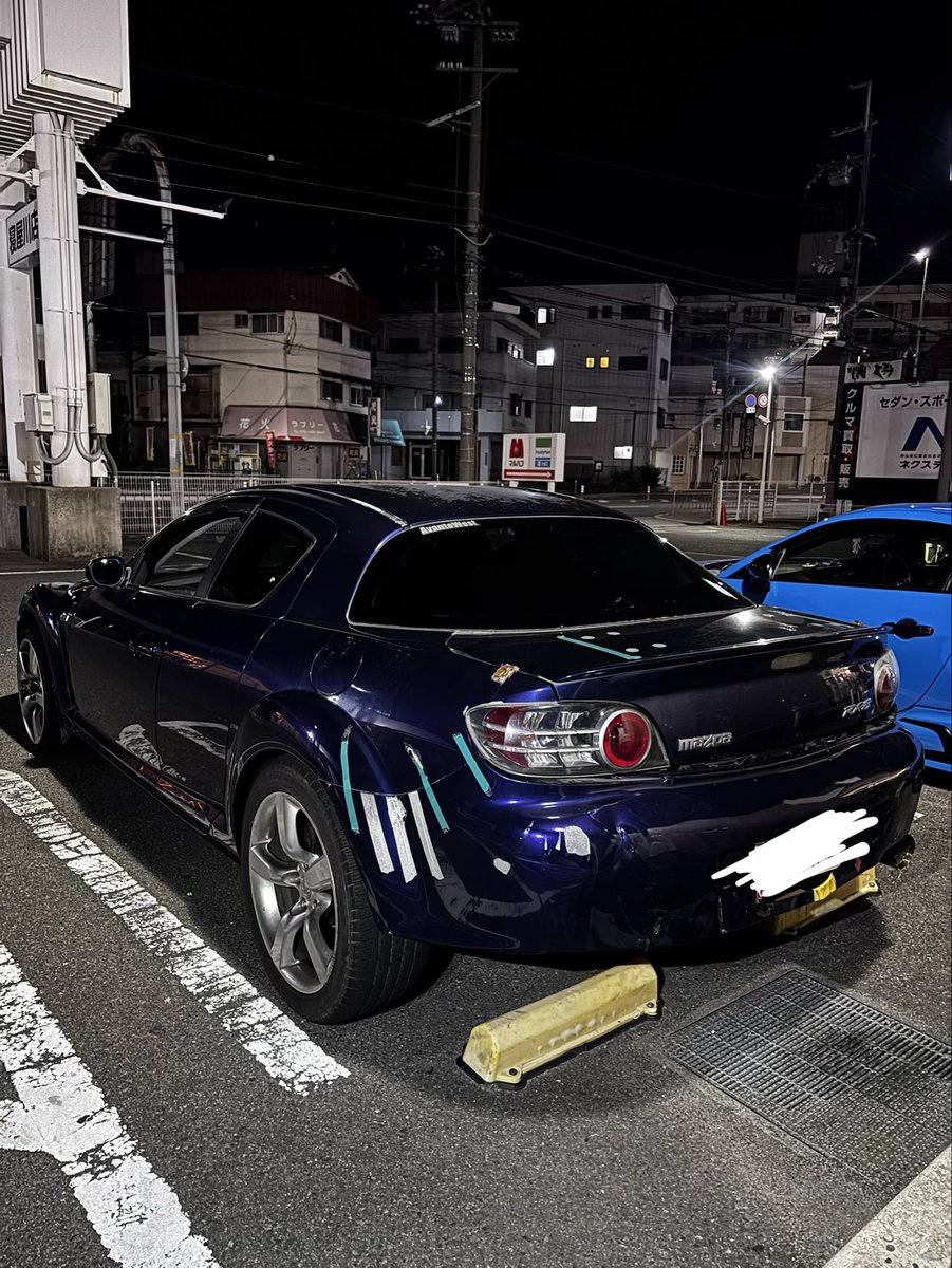 UaIHi4AUtwGukpg's tweet photo. RX8 5MT売ります
35万
エンジンのかかり絶好調
走行14万ぴったし
修復歴→ドリ車クオリティ
クスコ車高調はいってます‼️抜けなし‼️
後期対策品セルモーター、プラグ新品交換済み
自賠責1年半くらいついてるので仮ナンバー借りてきていただければ乗って帰れます
#車売ります https://t.co/8357wLrzDg