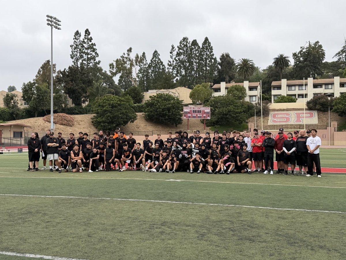 SPCardsFootball's tweet photo. Great Saturday of competition, food and fun. Everyone got better. Amazing sportsmanship on all sides. Thank you DEL SOL and Grace. #7s https://t.co/VgPiGM6tPT