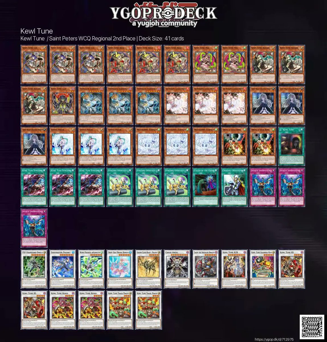 Kewl Tune / Saint Peters WCQ Regional 2nd Place    https://t.co/3ybyQnLeZh #yugioh #yugiohtcg