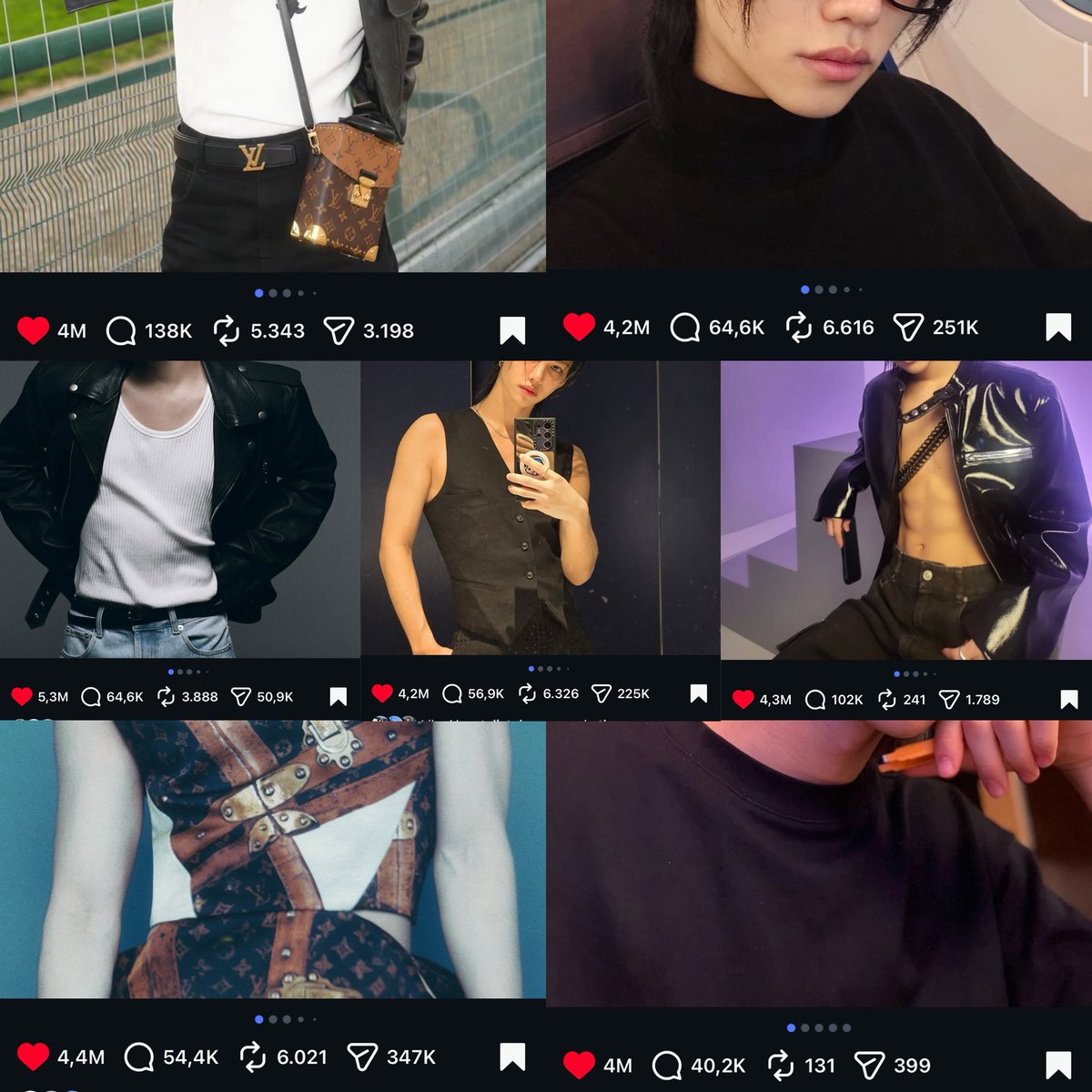 liymujy's tweet photo. why are chan stans comparing chan's popularity with felix now, is this a set up? /gen https://t.co/wFmF2o30f8