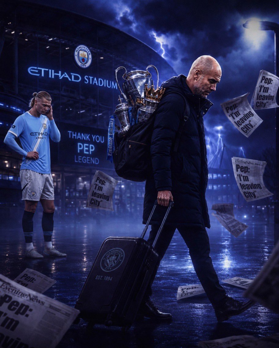 alimo_philip's tweet photo. 💙 PEP GUARDIOLA’S MAN CITY ERA IS OVER… and what a legacy

🔥 From total domination to rewriting football history:

🏆🏆🏆🏆🏆🏆 Premier League 🏆🏆🏆🏆🏆 EFL Cup
🏆🏆🏆 FA Cup
🏆🏆🏆 Community Shield 🏆 Champions League 🏆 UEFA Super Cup 🏆 Club World Cup

🥹 The Premier League just lost its greatest modern manager.

💔 The game won’t be the same without him