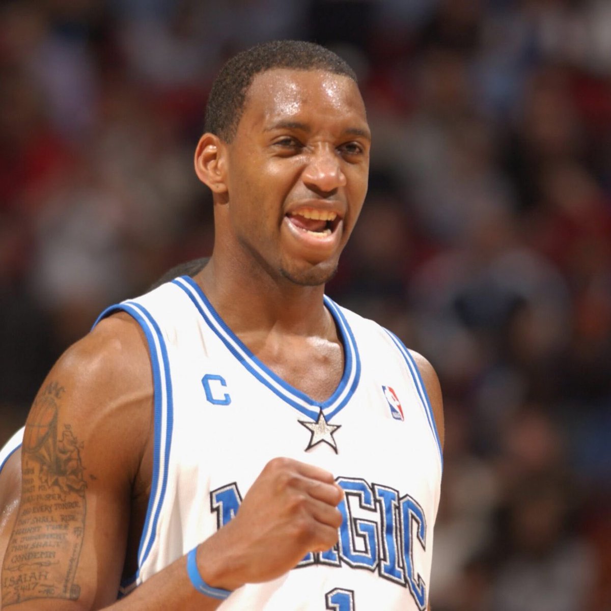 RTNBA's tweet photo. Tracy McGrady’s career resume:

⭐️ 7x All-Star
⭐️ 7x All-NBA
⭐️ 2x Scoring Champ
⭐️ 2001 MIP
⭐️ 18,381 Points
⭐️ 5276 Rebounds
⭐️ 4161 Assists
⭐️ 1136 Steals
⭐️ Hall of Famer

Happy 47th Birthday T-Mac 🙏 https://t.co/T2XZONAJmD