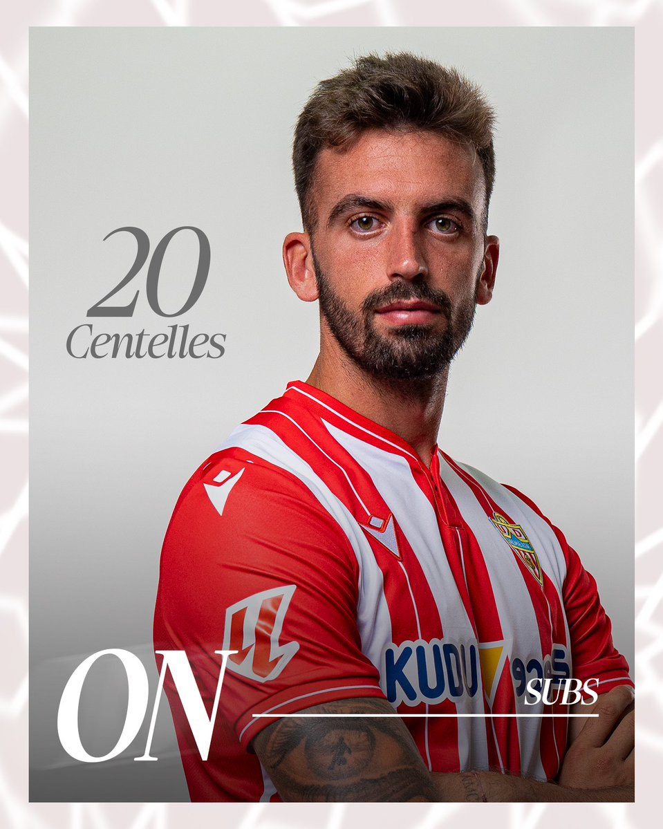 U_D_Almeria's tweet photo. ➡️ Centelles. 

⬅️ Nelson Monte. 

#RealSportingAlmería ⚔️ | #UDARadio 📻 https://t.co/pjMeVRRnJQ