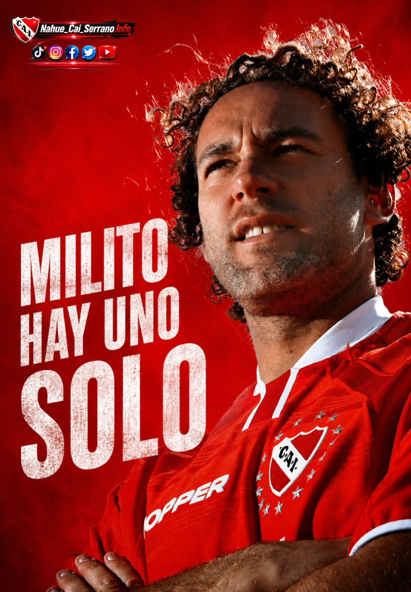 NahuSerranoCAI's tweet photo. MILITO HAY UNO SOLO 🎵🇦🇹 https://t.co/Opwr9JoCC5