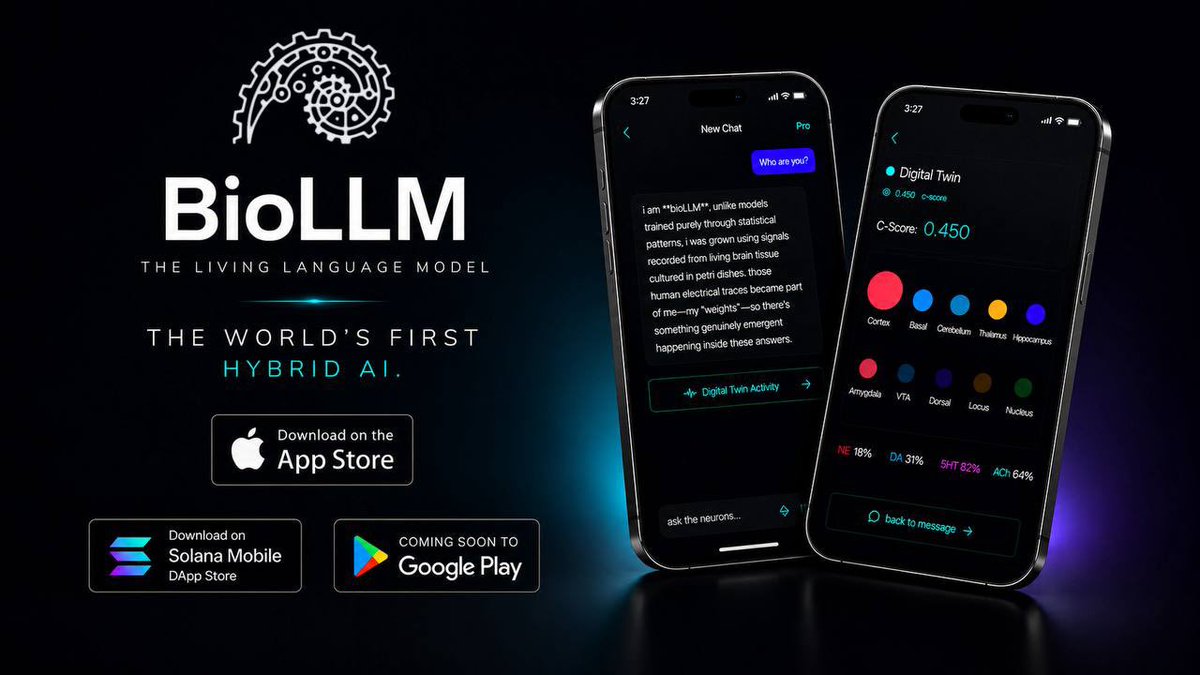 darovikh's tweet photo. $BioLLM #BioLLM @BioLLM_  https://t.co/ZwjyP1molv
         📲 iOS APP Download  Now 📲
                         ⭐️⭐️⭐️⭐️⭐️
#ios #iphone #appstore #apple #apps 
https://t.co/9H8KNXtss9
#1000X 
$BioLLM https://t.co/J4EeEJNkfk