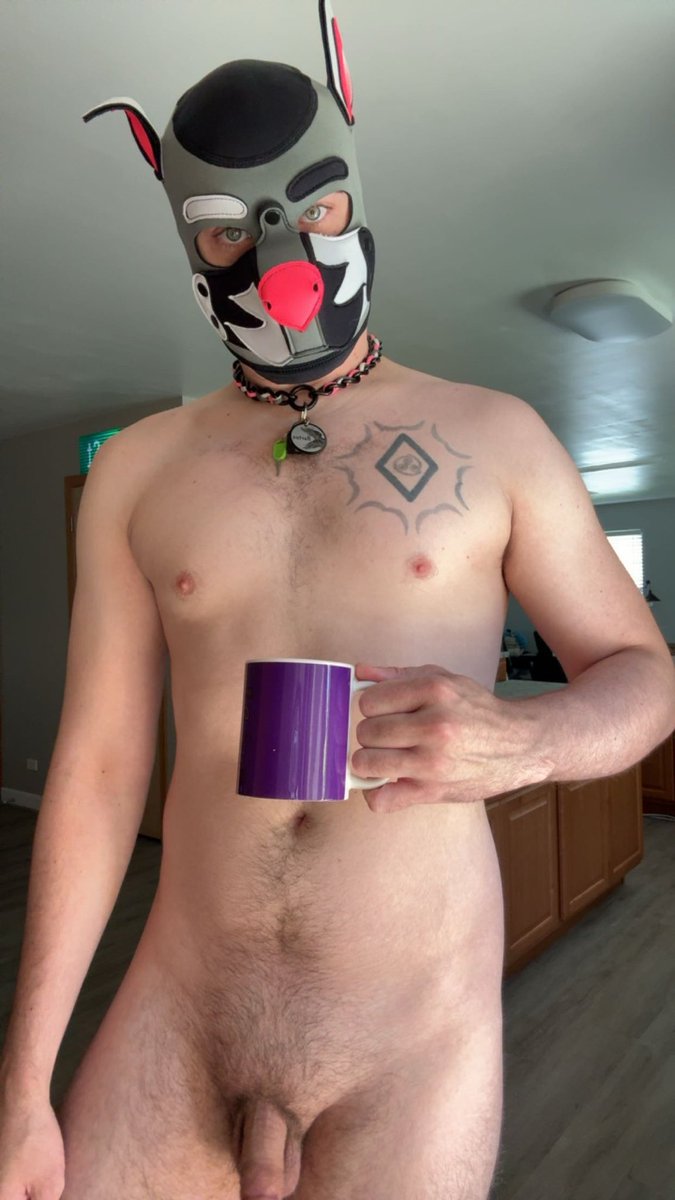 PupBarton's tweet photo. Join me for coffee? 
#gay #nsfw #pupplay https://t.co/bk9IER3wdS
