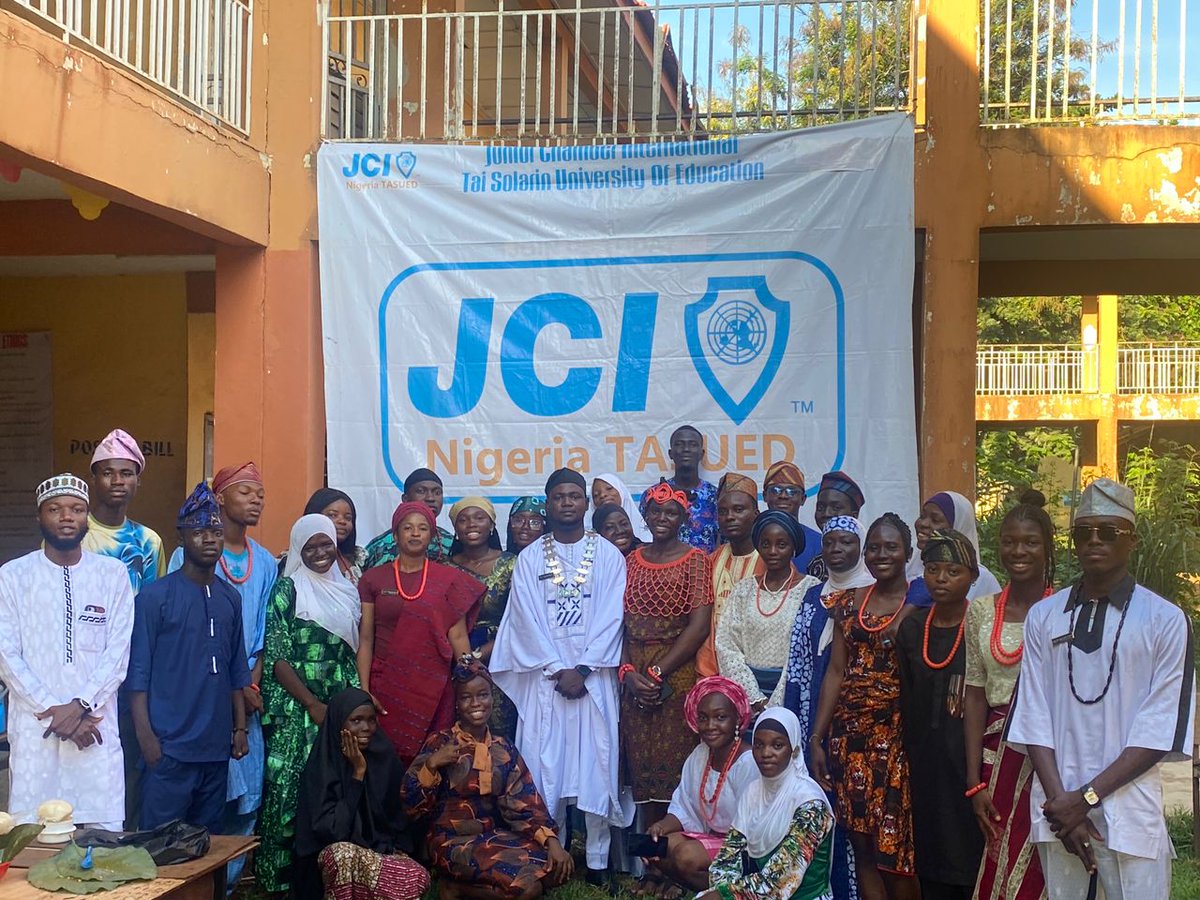TasuedJcin's tweet photo. 🎉 Highlights from Yesterday's 6th Cultural General Assembly🎉 

The atmosphere was rich with culture, energy, and unity as members fully immersed themselves in our heritage. 

#PULSE
#SPARK
#AMPLIFY
#JCINTASUED
#JCINigeriaCollegiate
#JCINigeria
#JCI https://t.co/SPq4rot5ti