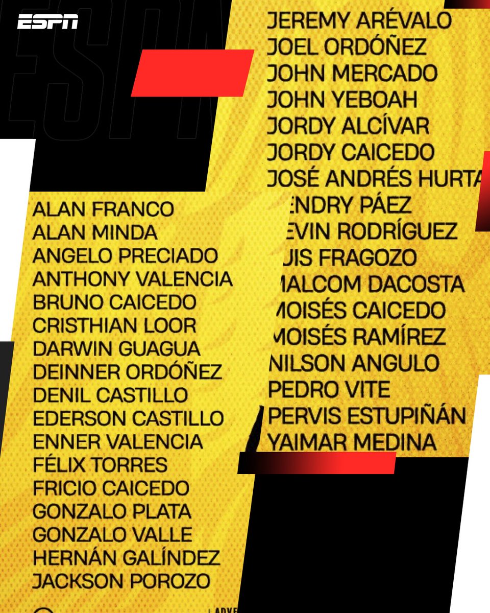 ESPN Ecuador tweet media