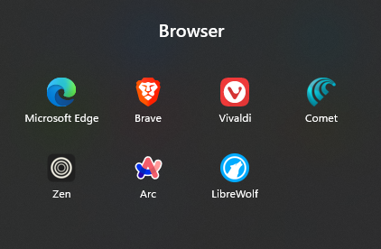 eroljo's tweet photo. Apa mungkin cuma saya #WebDeveloper yang install browser lebih dari 5 yak?? https://t.co/8cLiU2FXyo