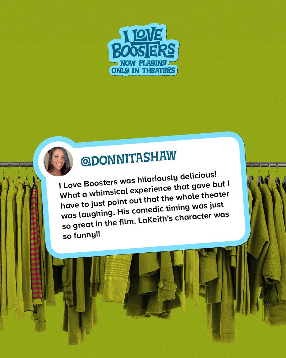 I Love Boosters tweet media
