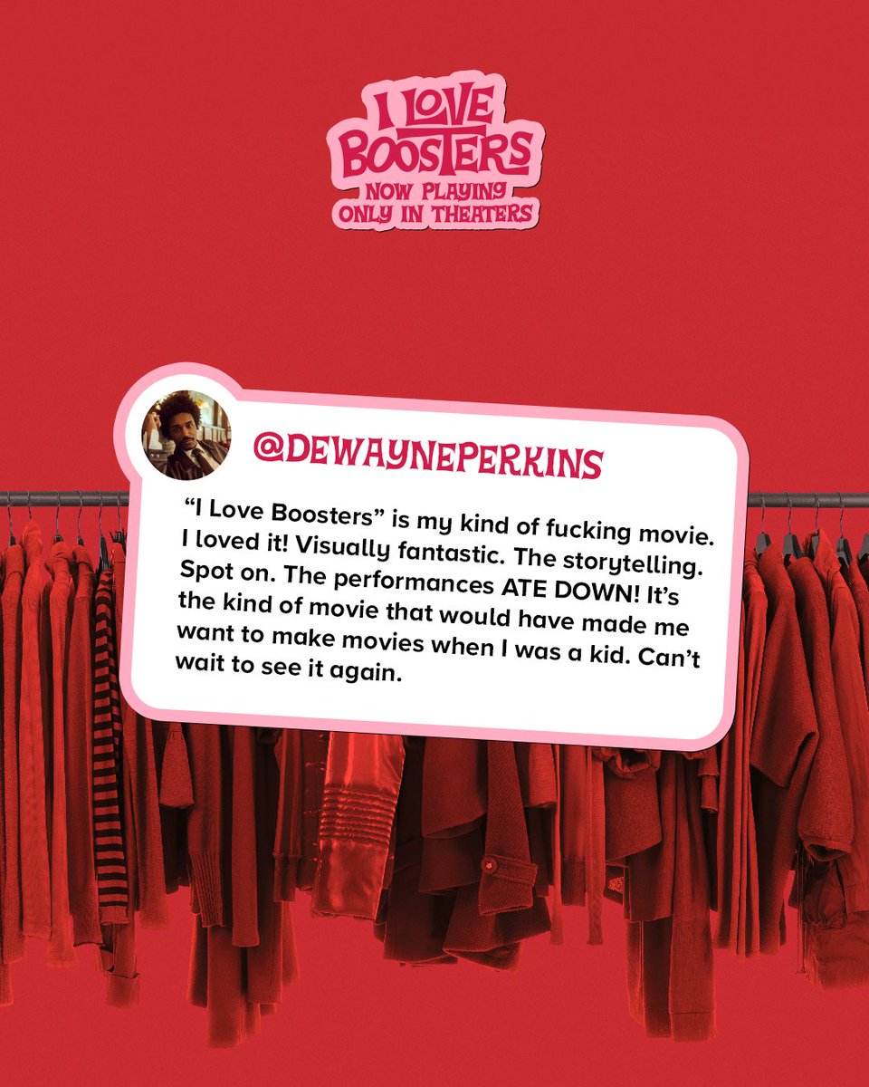 I Love Boosters tweet media