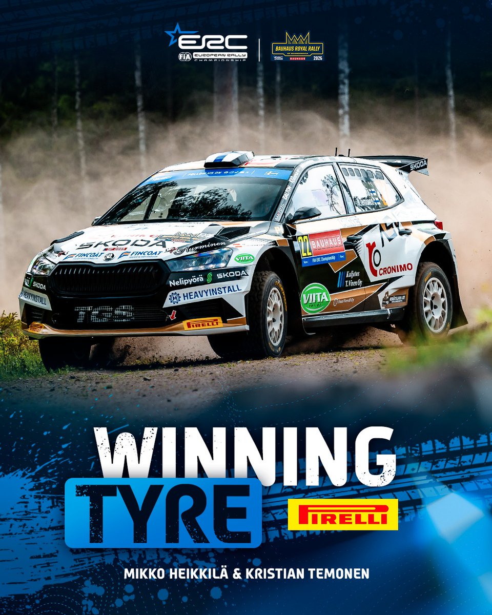 FIA European Rally Championship tweet media