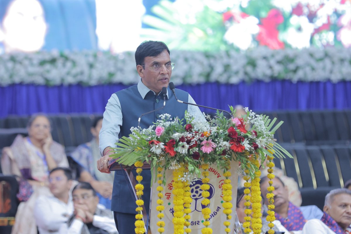 Dr Mansukh Mandaviya tweet media