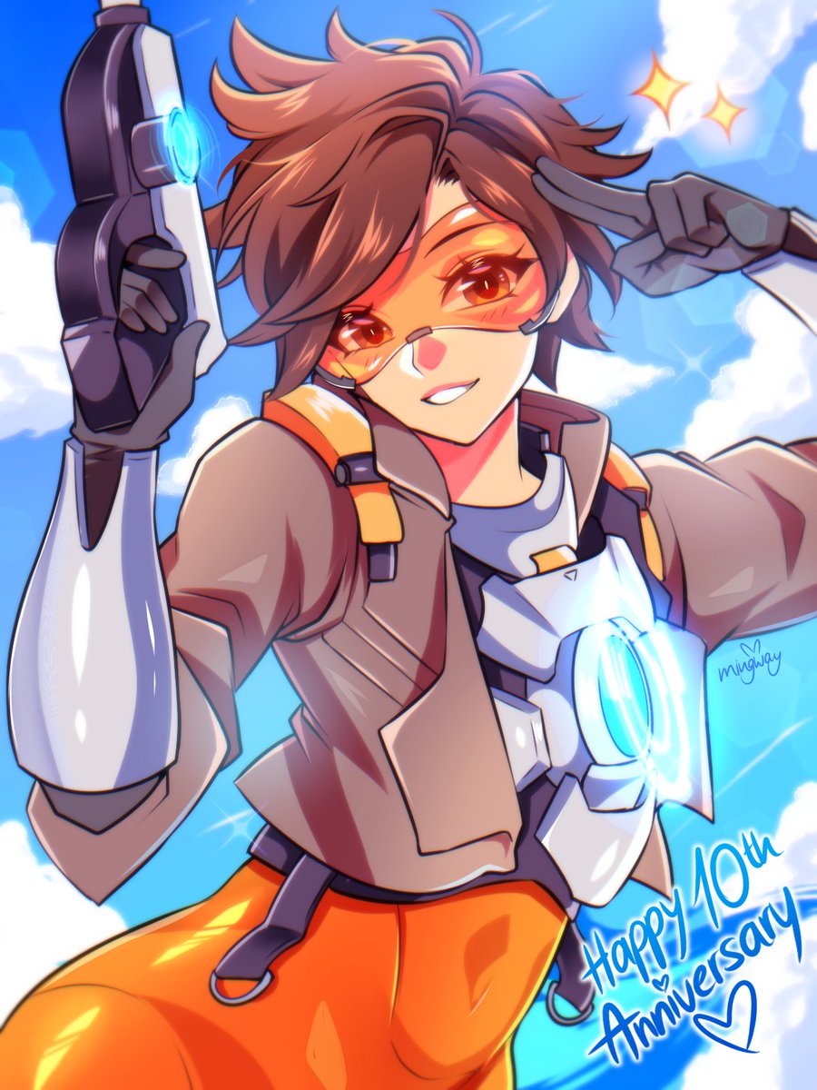 itsmingway's tweet photo. My first ever OW fanart from 2016 vs 2026 - Happy 10th anniversary Overwatch! ❤️✨️
#Overwatch https://t.co/6aUEeBnRcA