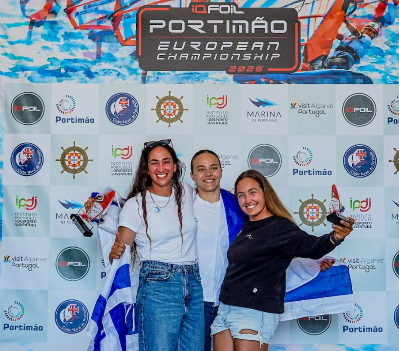ashlagit's tweet photo. European Championship IQFOIL 2026
תמר שטיינברג 🥇
שחר טיבי🥈
דניאלה פלג 5
תום ראובני 4
יואב עומר 5 https://t.co/VjfQ1ruoEt