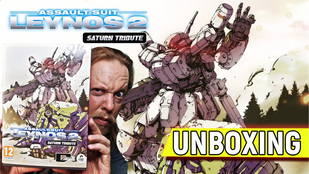 UselessBeyond's tweet photo. New video!

Assault Suit Leynos 2 Saturn Tribute unboxing!

It's the Assault Edition!

It's also pretty cool... Just saying.

#unboxing
#games
#gaming 

https://t.co/bjQA4xoKo6 https://t.co/pGbKYlUOy5