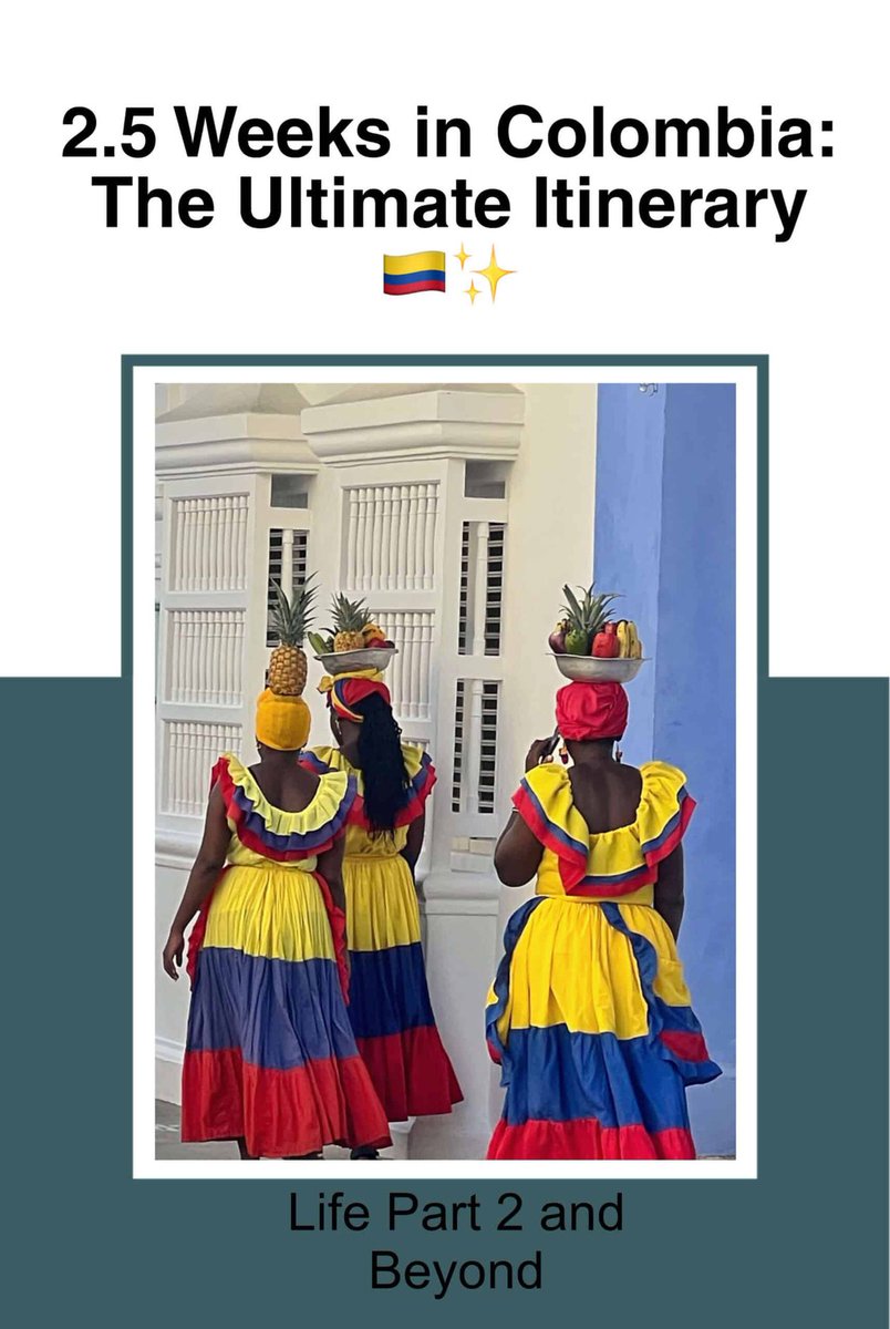 LifePartII's tweet photo. If you didn’t already know, I had an incredible time in Colombia—exploring vibrant cities, beautiful countryside, and the coast, all while enjoying some amazing food. Here’s my itinerary.

Read the full article: A 2.5-Week Colombia Itinerary
▸ https://t.co/FLtfuCJG5N https://t.co/0Wyp18kjLr