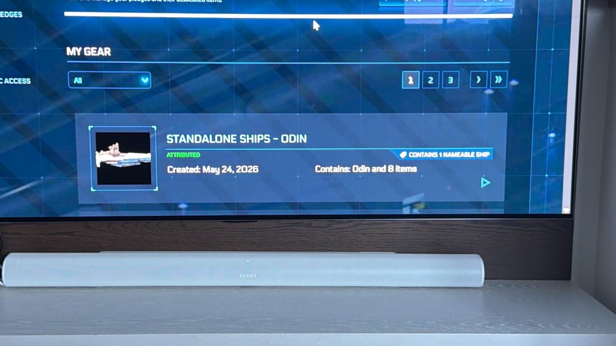 AlianzaLegioVII's tweet photo. La flota de LEGIO VII se completa con el crucero de combate más grande y pesado, la ANVIL ODIN, como punta de lanza. Ya contamos con TODAS las naves de Star Citizen. Únete y aprende a jugar en equipo #starcitizen #odin https://t.co/VgXbHV1xpK