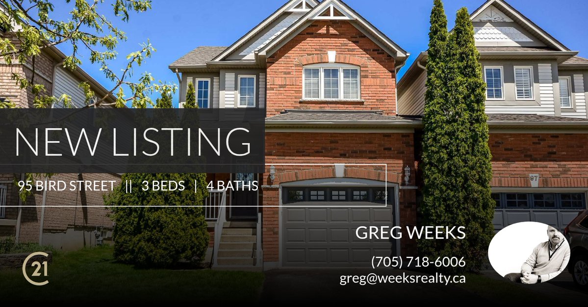 weeksy705's tweet photo. Take a look at this fantastic new property that just hit the market located at 95 Bird Street in Barrie. Reach out here or at (705) 718-6006 for more information!
Listed for sale at $669,888 https://t.co/jKET5UTv3Z https://t.co/7DKuqvsYXn