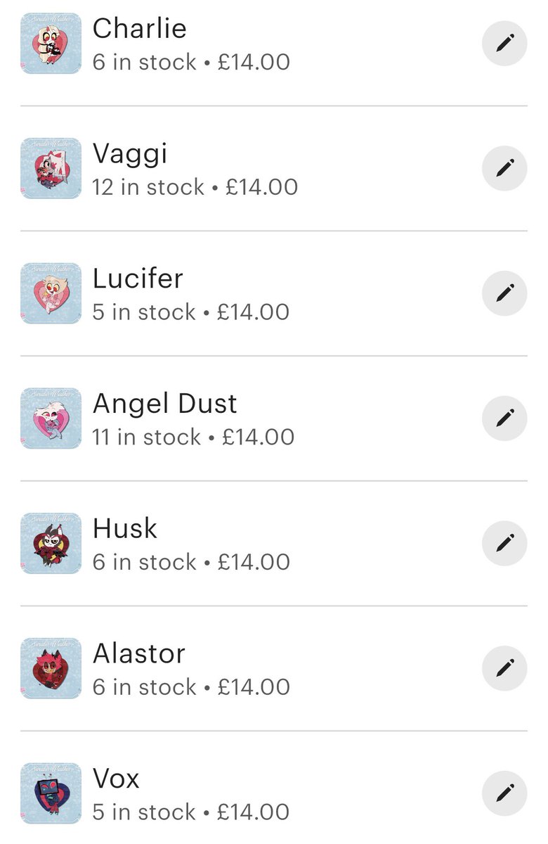 Going quick! Lucifer and Vox only have 5 left! 👀