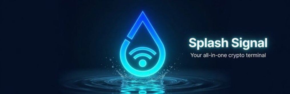 bigfudsol7's tweet photo. st aped into @SplashSignal | $SPIG 🔥🐳

Ca : 7KCq1okEExdC7McjXvPA38pMTUCh69Gs9RV3Xbywpump

Check the whitepaper looks pretty good! https://t.co/R5K9xcJG4q