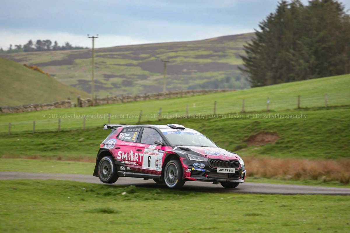 MaxFreemanRally's tweet photo. Jim Clark Rally this weekend with Sam Touzel. Really pleased to get to grips with the new Skoda Rally2 and come away with 4th overall and 1st Asphalt championship. @BRCrally @AsphaltRallying https://t.co/E3LoX6wgFV