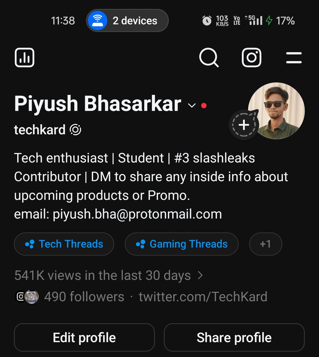 Piyush Bhasarkar tweet media