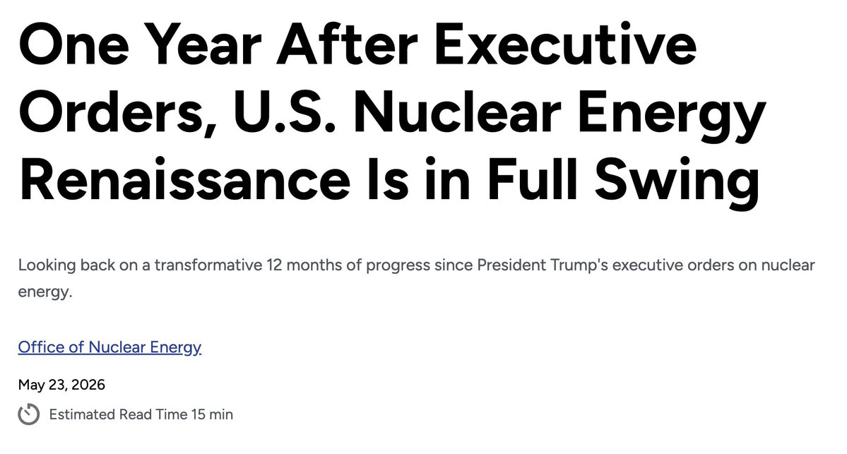 uraniumintern's tweet photo. Wake up babe, we're getting nuclear renaissance headlines #uranium https://t.co/GSmD9TbdFu
