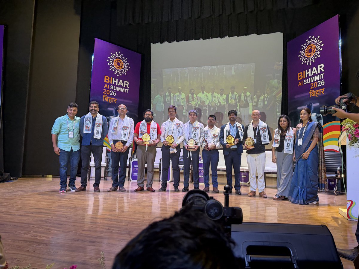 sumit12dec's tweet photo. Was part of the panel discussion on AI in Finance, Cybersecurity &amp; Digital Infrastructure at the Bihar AI Summit today, and it was genuinely energising to see the level of curiosity among students, founders, and young professionals from Bihar. 🚀

@nathoham @DancingOliphant https://t.co/0pxJt7et52