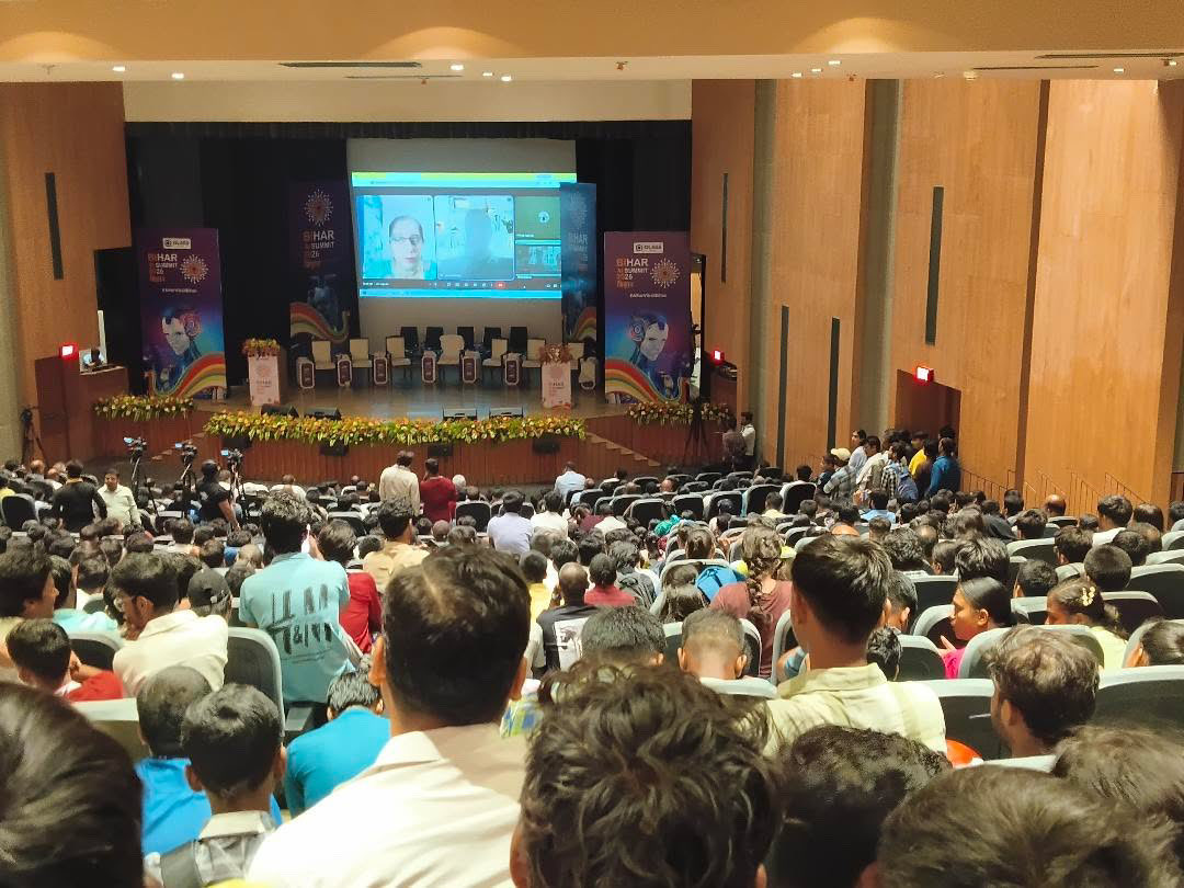 sumit12dec's tweet photo. Was part of the panel discussion on AI in Finance, Cybersecurity &amp; Digital Infrastructure at the Bihar AI Summit today, and it was genuinely energising to see the level of curiosity among students, founders, and young professionals from Bihar. 🚀

@nathoham @DancingOliphant https://t.co/0pxJt7et52