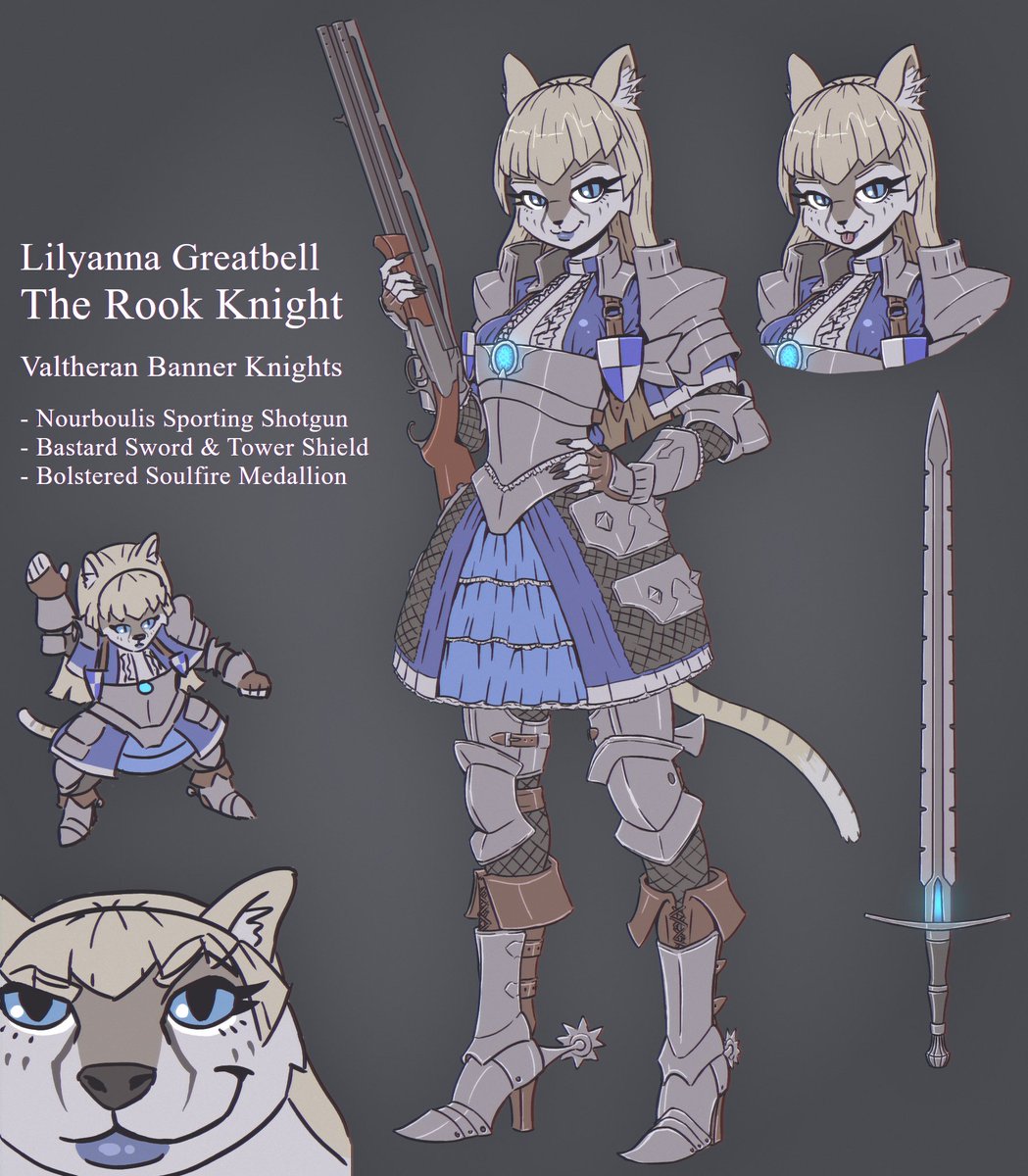 another example, Lilyanna's armour was based off a design for a DnD ...
