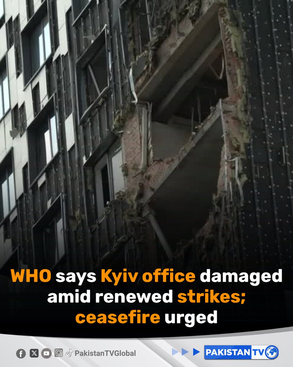 WHO Kyiv Office Damaged by Debris in Heavy Strikes as UN Urges Immediate Ceasefire and Civilian Protection