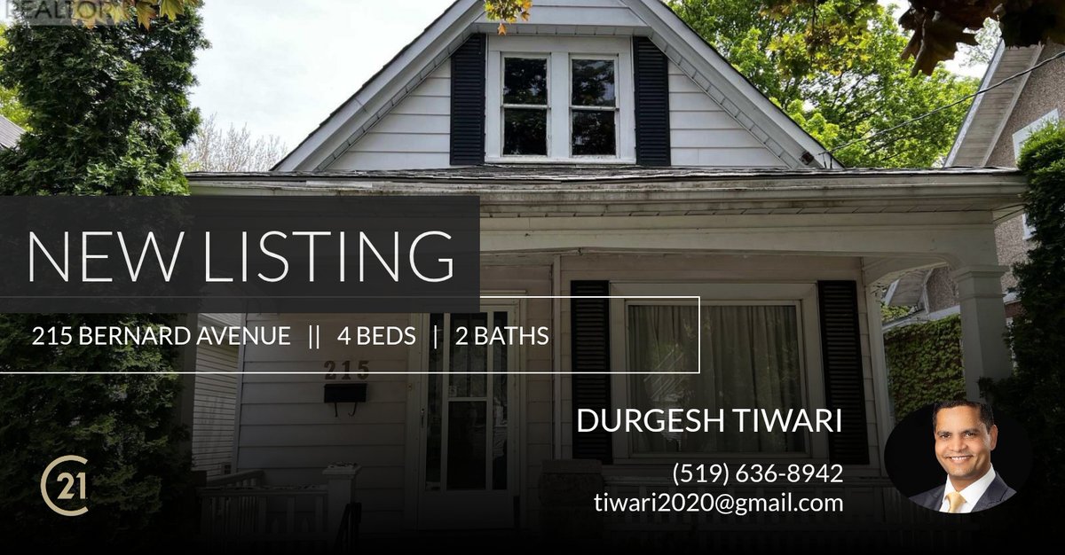 Dts2020's tweet photo. 📍 New Listing 📍 Take a look at this fantastic new property that just hit the market located at 215 Bernard Avenue in London East (east B). Reach out here or at (519) 636-8942 for more information!

Listed by Samir Maita https://t.co/1vxeHLjRAZ https://t.co/08RWPHOzzs