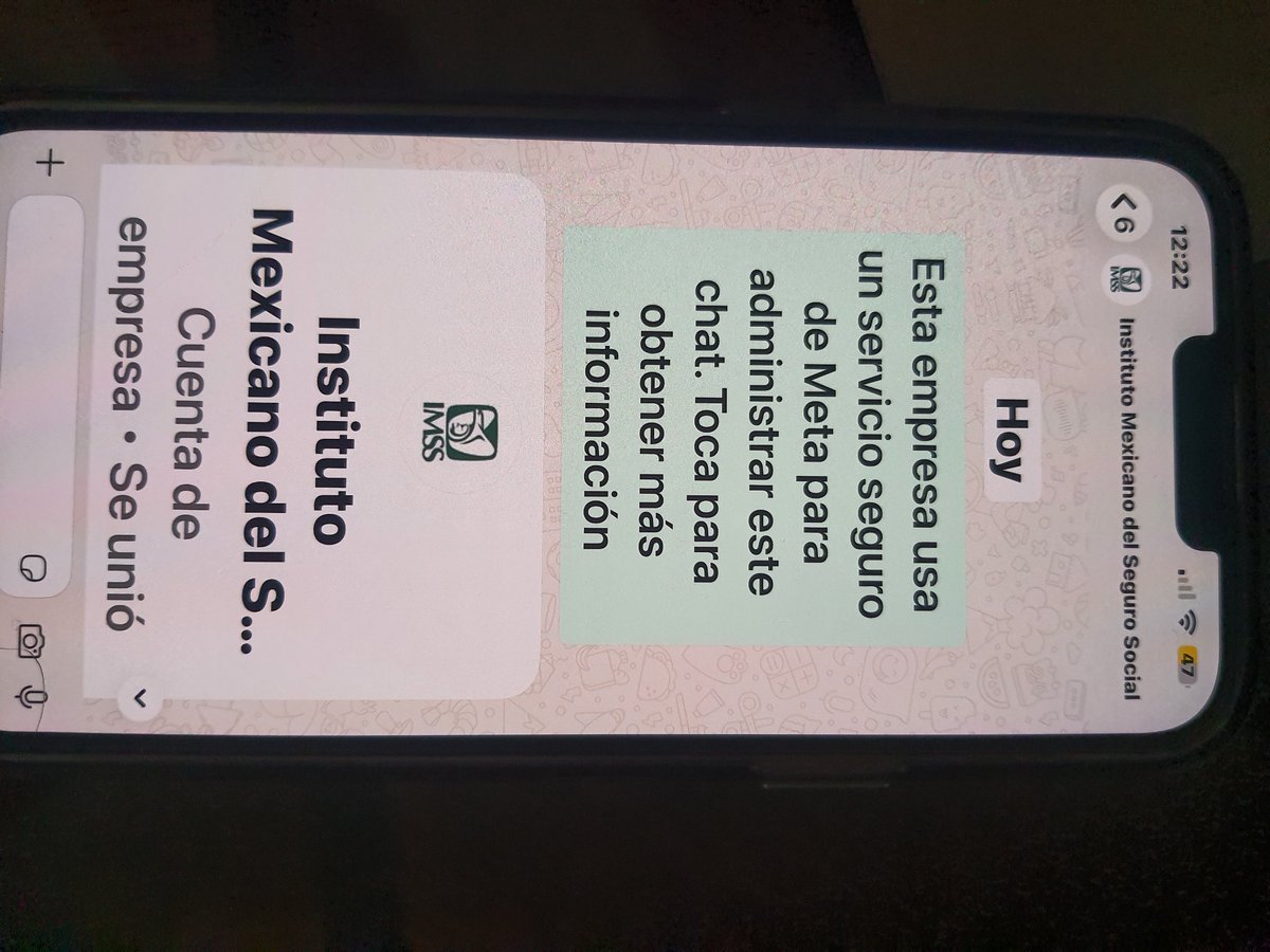 HAILIL's tweet photo. @Tu_IMSS ,  esto es real?
Un asistente por WhatsApp. https://t.co/pEWR0SPpoT