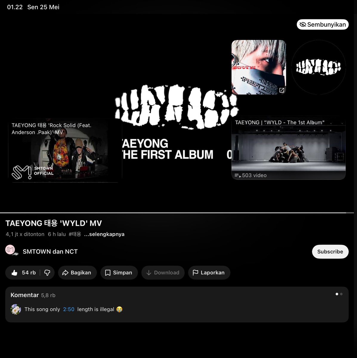 lbubuty's tweet photo. @cookie_peachie TAEYONG WYLD Out Now
#TAEYONGgoesWYLD
#WYLD_태용이의_마스터피스 https://t.co/BXAMYAVK81