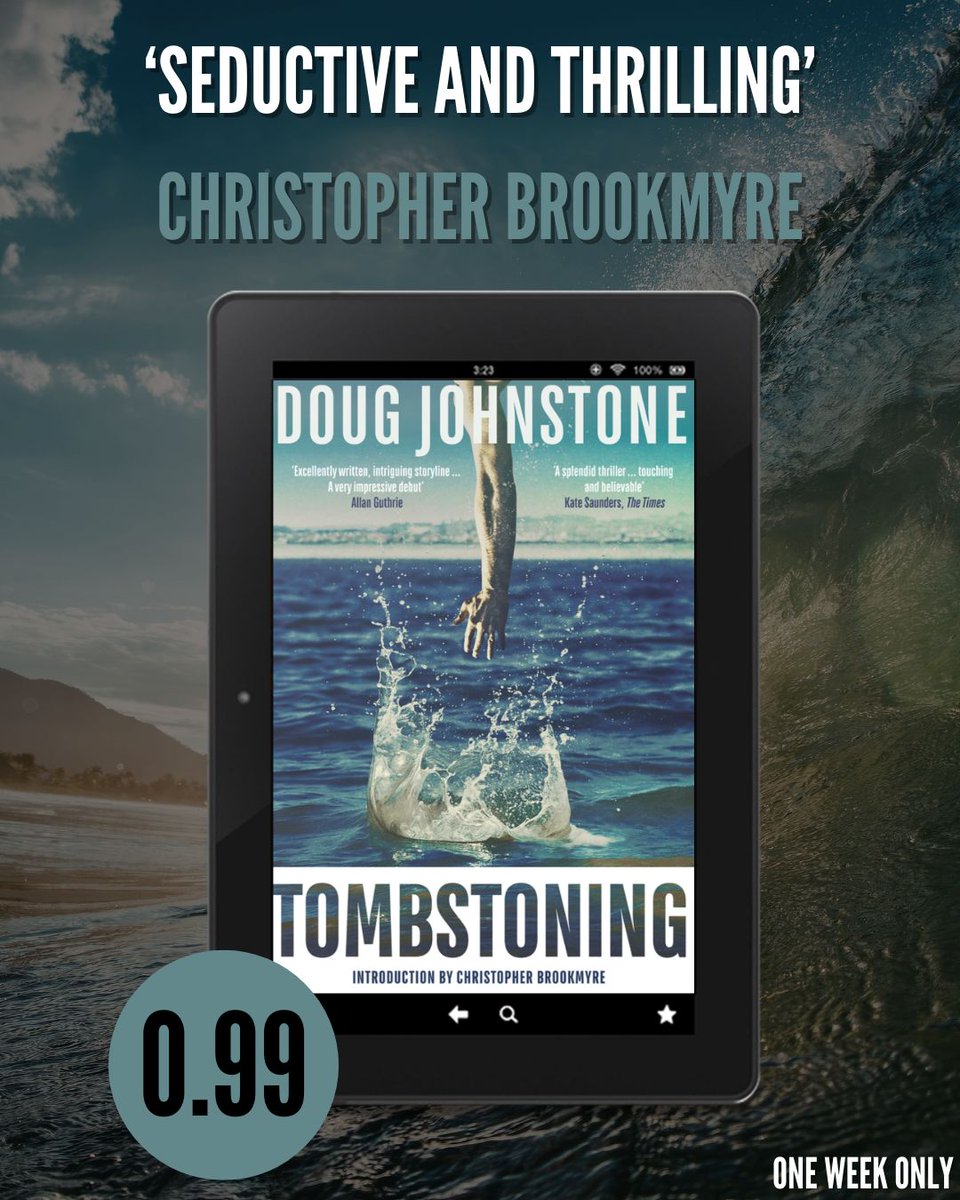 OrendaBooks's tweet photo. ⏰LAST CHANCE⏰
This is your FINAL DAY to get #Tombstoning by @doug_johnstone for just 99p EVERYWHERE🔥
20th Anniversary Edition, with an introduction by @cbrookmyre😍
👇DOWNLOAD NOW!👇️
🔗https://t.co/uCpr1LzNkq
#EbookSale #EbookDeal #99pBooks #KindleDeals #KoboDeals https://t.co/Rvi9svlWkn
